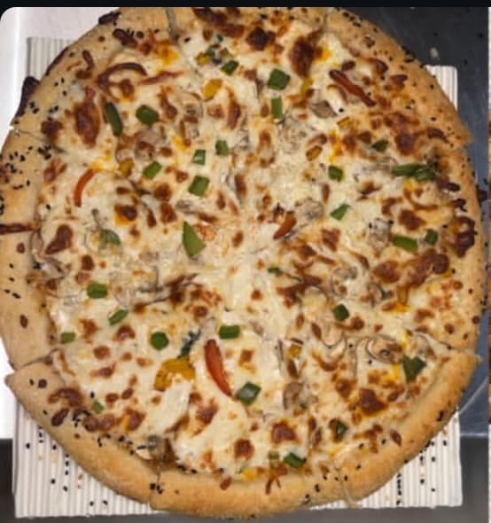  پیتزا مرغ و ریحون